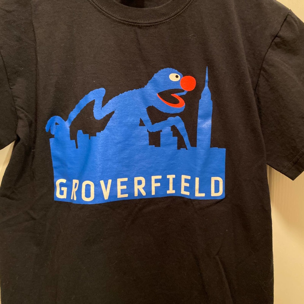 Gildan Black Groverfield T-shirt - Unisex S - Picture 2 of 4